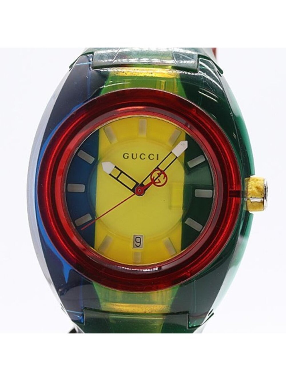 Gucci Sync 137.1 Date Multicolor Dial Watch